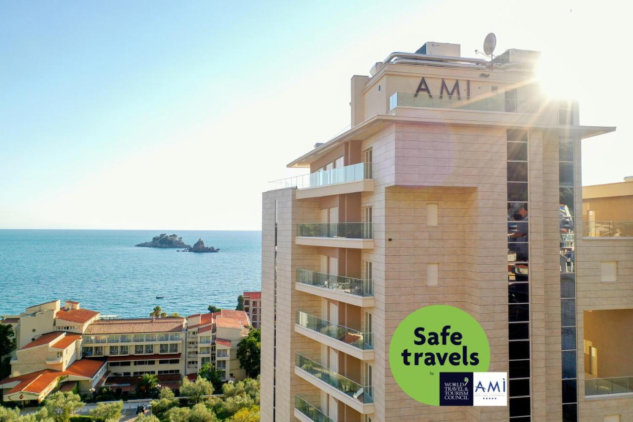 Hotel Ami Budva Petrovac Exterior foto