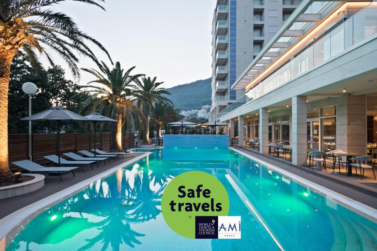 Hotel Ami Budva Petrovac Exterior foto