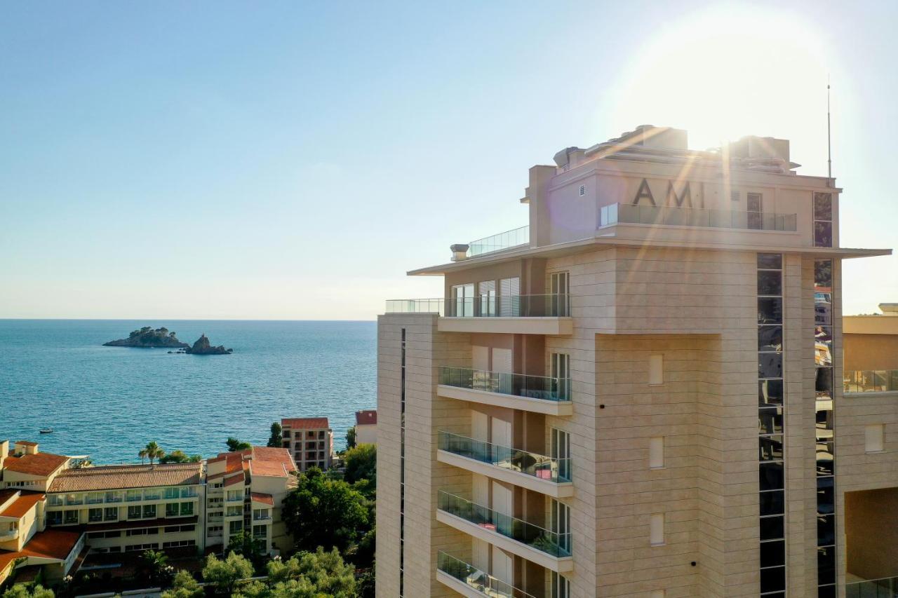 Hotel Ami Budva Petrovac Exterior foto